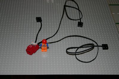 Cat5 wiring adapter.  Supports 4 channels.