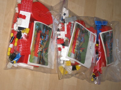 tug and tanker in bags