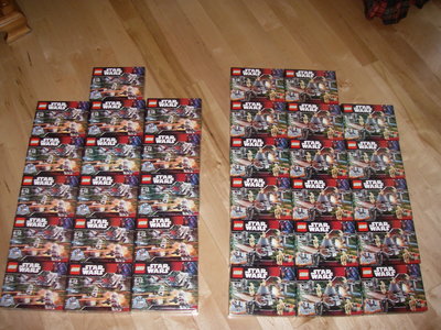 33 STAR WARS SETS NIB