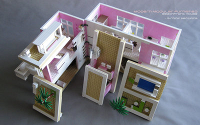 Roof removable in 3 sections